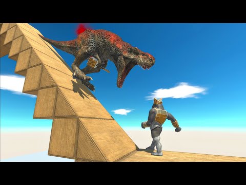 Ghor Hammer vs Unit coming from high - Animal Revolt Battle Simulator
