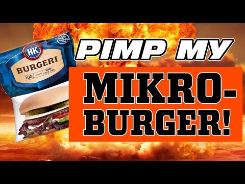 Tehdään maailman paras mikroburger! (tai ainakin melkein)
