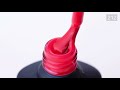 Gel varnish NUB 212 (saturated crimson, enamel), 8 ml
