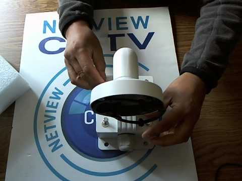 Hikvision tvirtinimo kronšteinas DS-1272ZJ-110 Sieninis, Skirtas DS-2CD2112 - DS-2CD2132, Baltas video