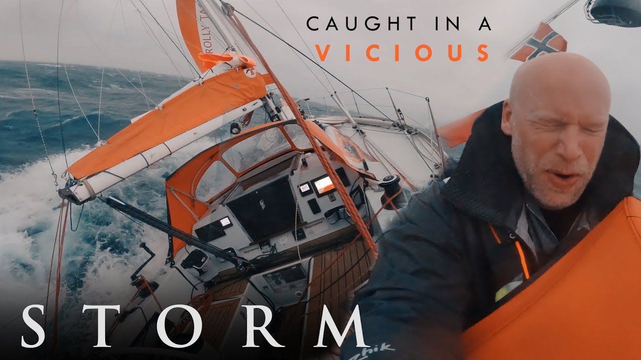 I sailed straight into a STORM!