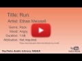 Run Ethan Meixsell Rock Angry YouTube Audio Library BGM