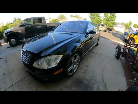 2008 Mercedes Benz 550 Air Suspension Problem Solved (EASY)