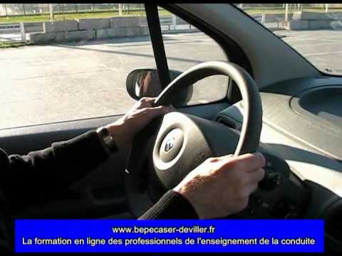 Le volant position conducteur
