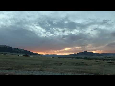 Sunset interrupted by storm, July 1, 2022