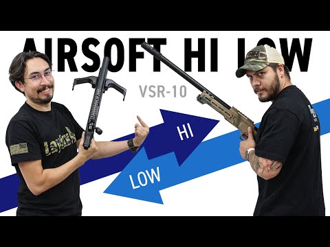 Airsoft Hi / Low - Tokyo Marui VSR-10 Sniper Build Challenge PT.1