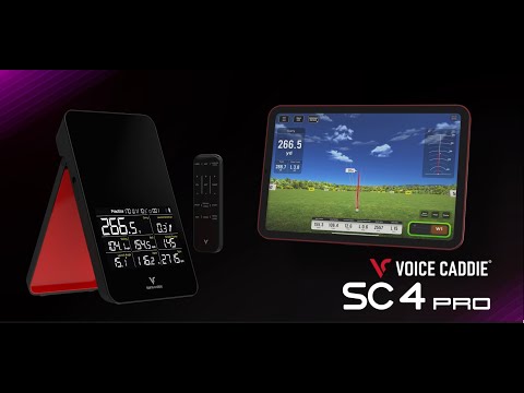 Voice Caddie SC4 PRO Swing Caddie Golf Simulator & Launch Monitor