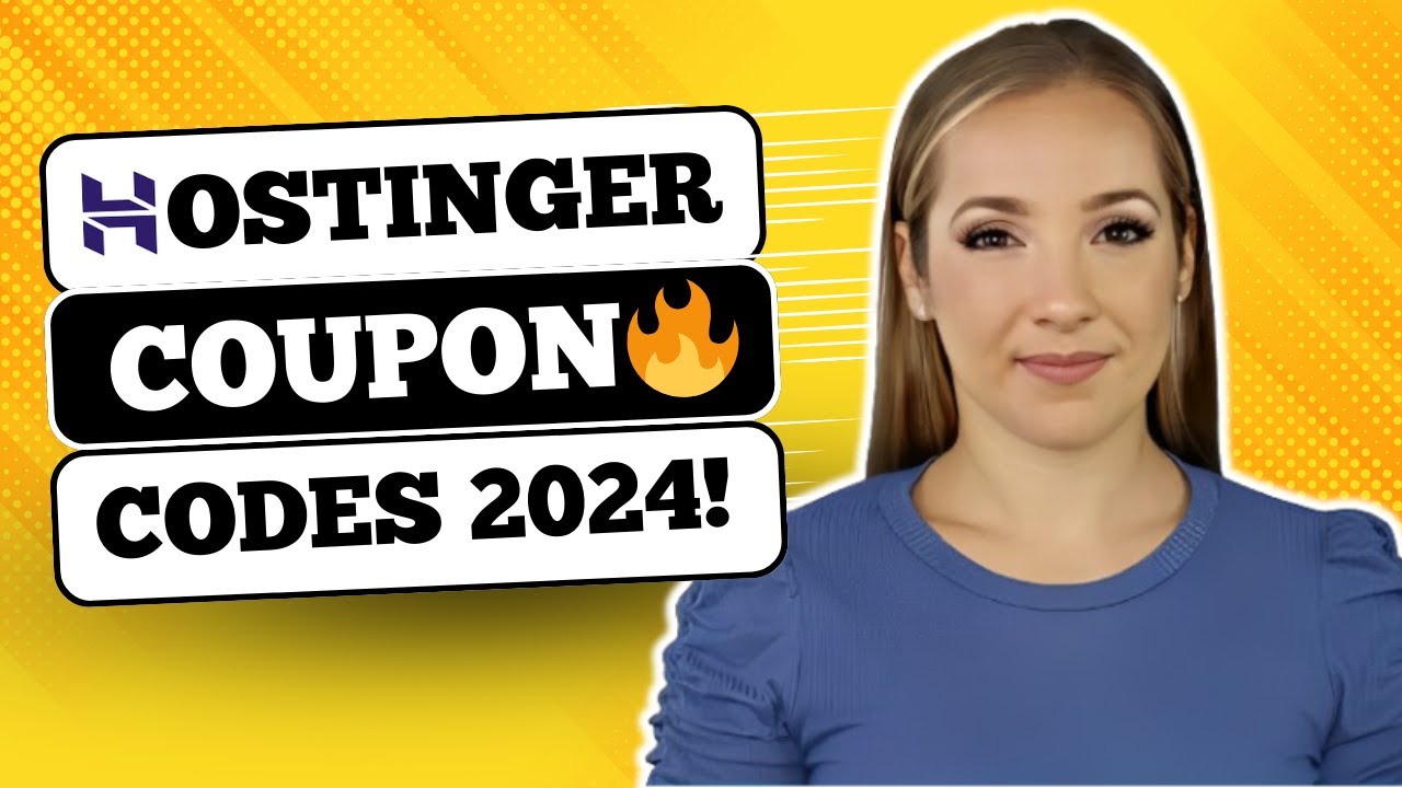 🔥 Hostinger Coupon Code 2024 | New Hostinger Promo Codes with Discount