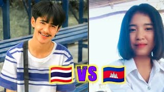 Download lagu Tik tok Khmer vs thai 🇹🇭 |  Best Thai GirlsAnd boy Compilation | Ep.5✔ mp3