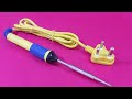 How to tin a soldering iron Tip✔ How to tin a soldering iron Tip✔