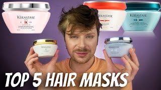 KERASTASE TOP 5 MASKS | Which Hair Mask Is The Best | Best High End Hair Mask | Hair Mask Review
