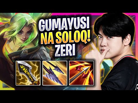 GUMAYUSI TESTING ZERI IN NA SOLOQ! - T1 Gumayusi Plays Zeri ADC vs Lucian! | Season 2025