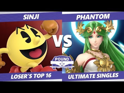 Pound 2019 SSBU - DA Sinji (Pac-Man) VS BAA Phantom (Palutena) Smash Ultimate Top 16 Losers
