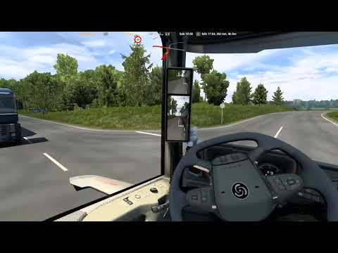 Euro Truck Simulator 2/ promods/ruta desde Bourges a Le Mans