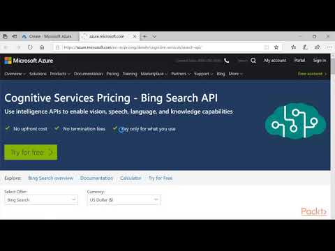 Implementing Azure Cognitive Services for Search The Course Overview | packtpub com