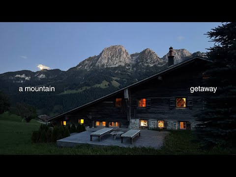 celebrating life with friends in the swiss alps