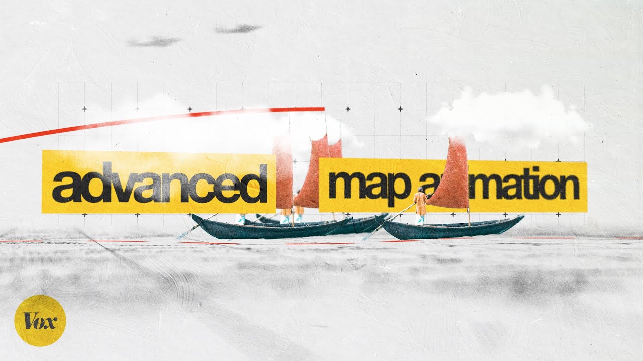 How to animate maps like VOX (After Effects Tutorial)