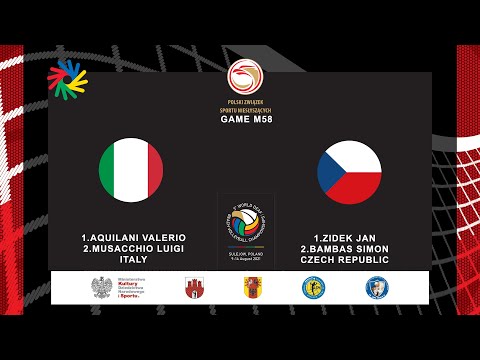 M5832 ITA-CZE 3RD WORLD DEAF BEACH VOLLEYBALL CHAMPIONSHIPS
