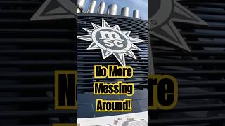 Pink Shirt & Gold Chain: I Ain't Messing Around: MSC Seashore #mscseashore #msccruises #cruise