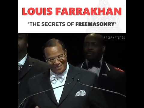 Min. Louis Farrakhan Exposes Free Masonry | The Shriners