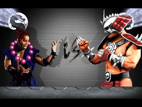 Akuma vs Shao Kahn