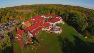 Steuben County, Indiana -  Aerial Video of Northern Indiana Lakes Country