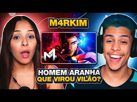 M4RKIM - Homem-Aranha 2099 - Futuro | [React em Casal] 🔥
