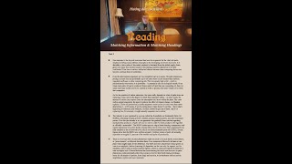 Hướng Dẫn làm dạng bài Matching Infomation trong IELTS Reading cùng Huy nhé | THE FORUM CENTER