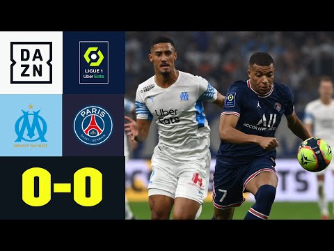 Rien ne va plus - Abseitsspektakel im Topspiel: Marseille - PSG 0:0 | Ligue 1 | DAZN Highlights