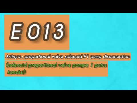 error kobelco sk200-8,error E013,error C013