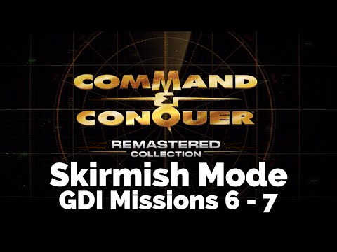 Command & Conquer Remastered  - Skirmish Matches NOD vs GDI