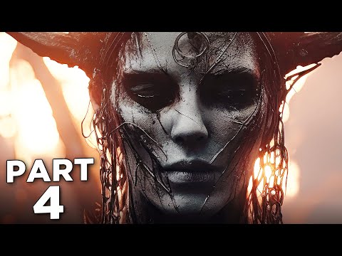 SENUA'S SAGA HELLBLADE 2 Walkthrough Gameplay Part 4 - ILLTAUGA "INGUNN" GIANT BOSS (FULL GAME)