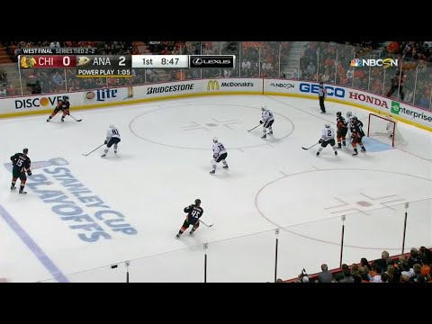 2015 SC West Final. Blackhawks vs Ducks. Game 5 highlights