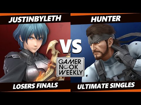 GNW 7 Losers Finals - Justinbyleth (Byleth) Vs. Hunter (Snake) Smash Ultimate - SSBU