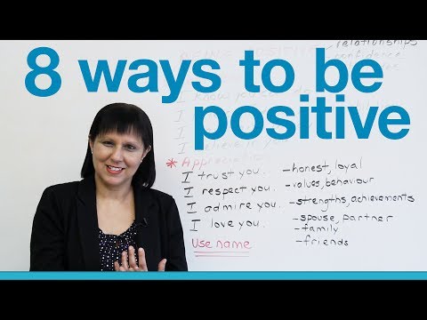 【正向英文】同事好憂鬱，如何鼓勵她 (Speaking English - 8 ways to be positive & encourage others)