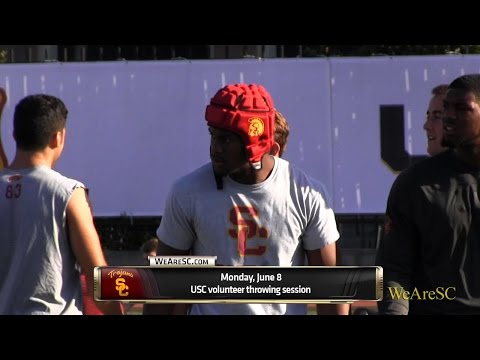 USC throwing session highlights - 6/8/15