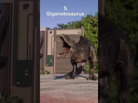 Top 10 Strongest Carnivore Dinosaurs Jurassic World Evolution 2