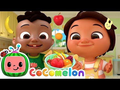 Yummy Yes Yes Fruits! 🍎🍌 Healthy Food and Habits for Kids | CoComelon Nursery Rhymes & Kids Songs