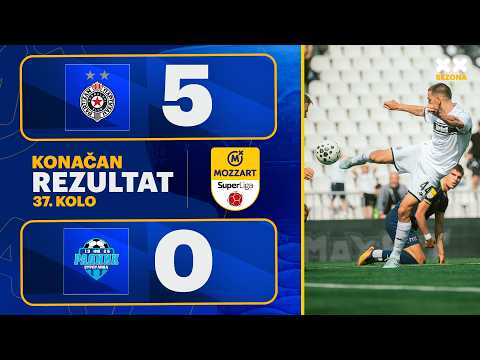 FK Partizan Belgrad 5-0 FK Radnik Surdulica 