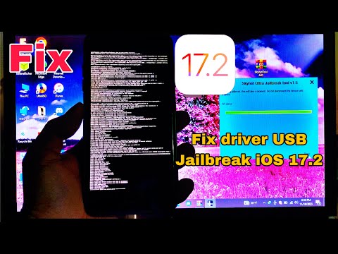 Fix driver USB Jailbreak iOS 15.0 - iOS 17.2 on Windows for iPhone 5s - iPhone X ✅
