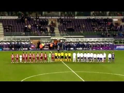 Rentrée des joueurs! Anderlecht-Zulte Waregem.Cofidis Cup 21-01-15