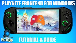 How to Install the Playnite Frontend on Windows Handhelds