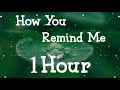 Nickelback How You Remind Me 1Hour Loop Lyrics