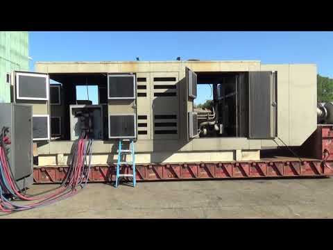 Used Cummins 1250 kW diesel generator, KTA50-G3 engine, 92 Hrs, Yr 1999 - CSDG # 2964