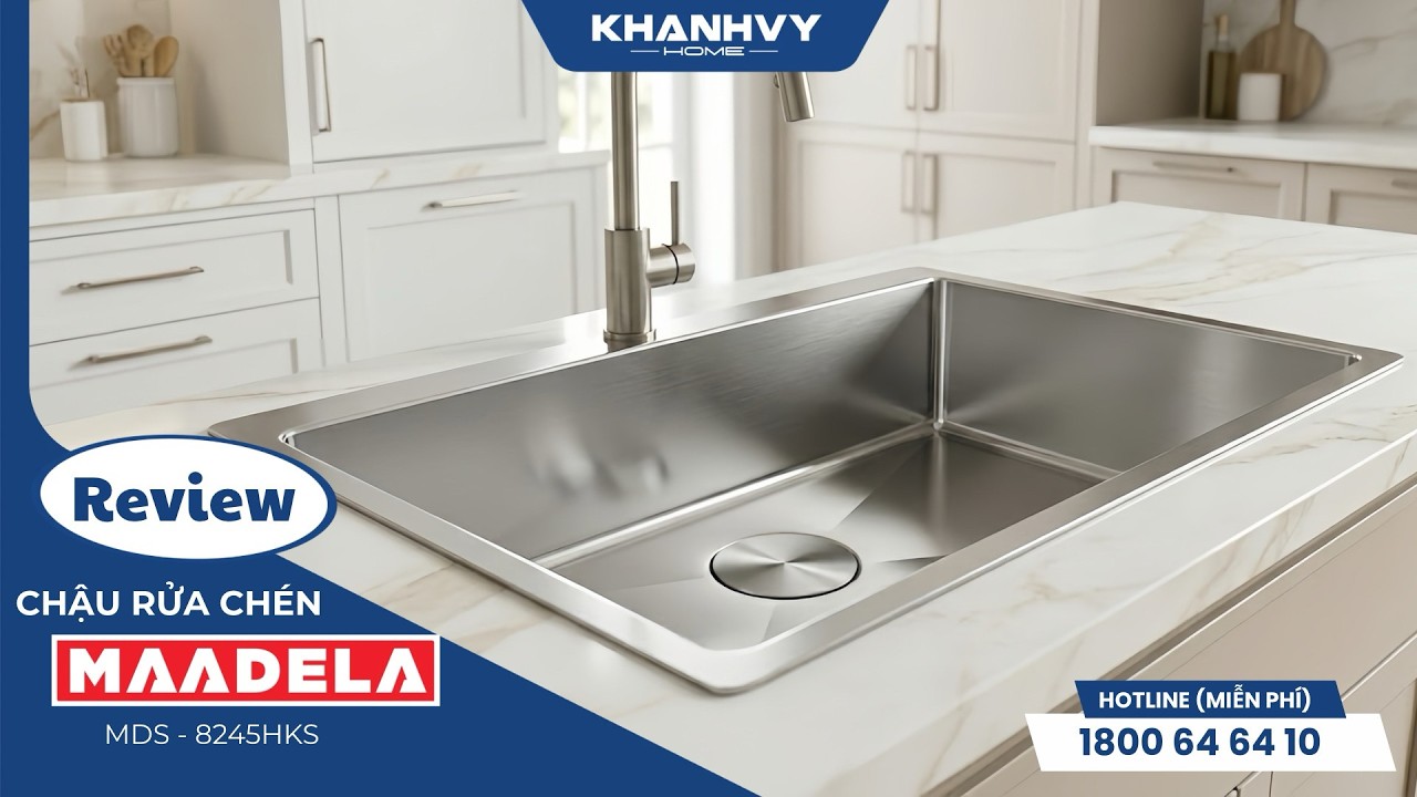 Chậu rửa chén Maadela MDS-6845ADS