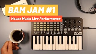 Video thumbnail for BAM JAM #1 - House Music Live Performance with Visuals by Imaginando