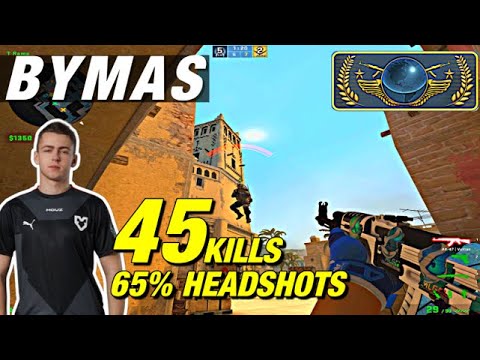 Bymas mirage matchmaking game (45kills) 62% 🤯HS! CSGO Bymas POV