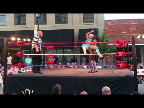 Queen Aminata vs Ray Lyn 6/23/18 at LPW