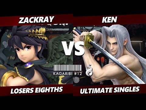 Kagaribi 12 TOP 8 - KEN (Sonic, Sephiroth) Vs. zackray (Dark Pit) Smash Ultimate - SSBU