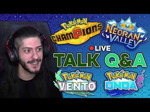 Talk Q&A Neoran e Pokémon Day - Talkedì w/ Cydonia
